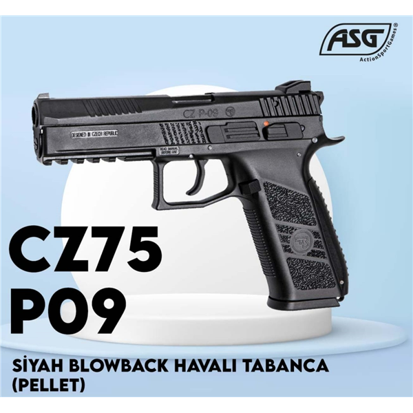 ASG CZ 75 P09 DUTY PELLET HAVALI TABANCA